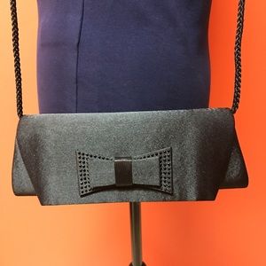Crossbody or cutch black bag