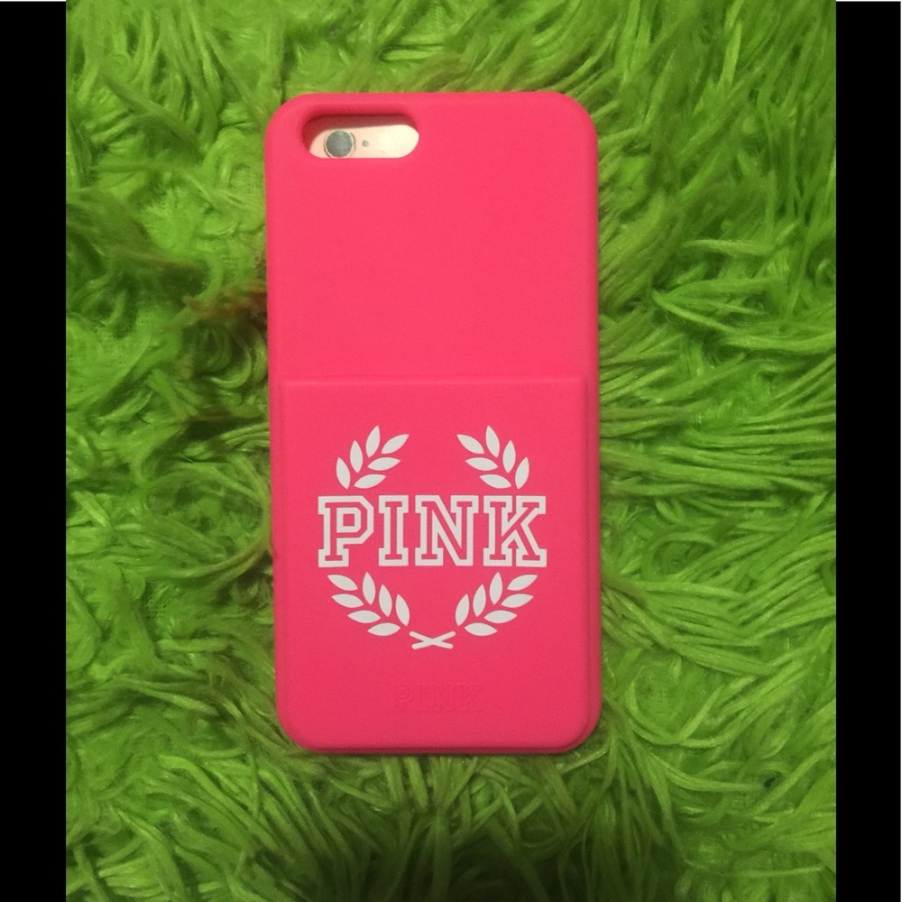 VS PINK Case with card holder