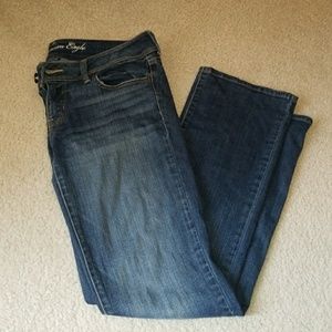 American Eagle slim boot jeans size 8