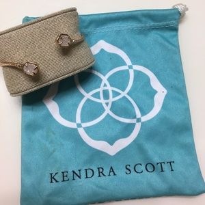 NWOT Kendra Scott rose gold drusy bracelet
