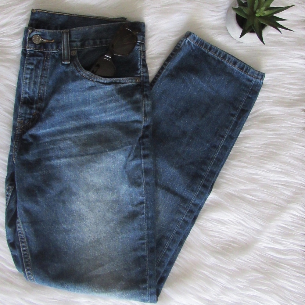 Levi's 511 Men's Blue Straight Fit Jeans 33 x 30