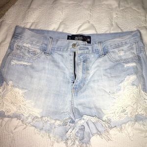 Like New Hollister High waisted short shorts