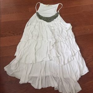 Ruffle tank