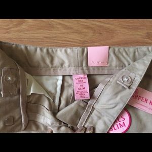 Copper key khaki pants girls size 10slim