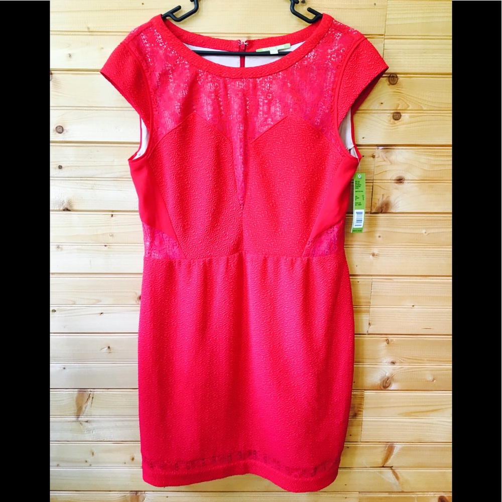 •Gianni Bini• red cocktail dress. Size 12 (NWT)