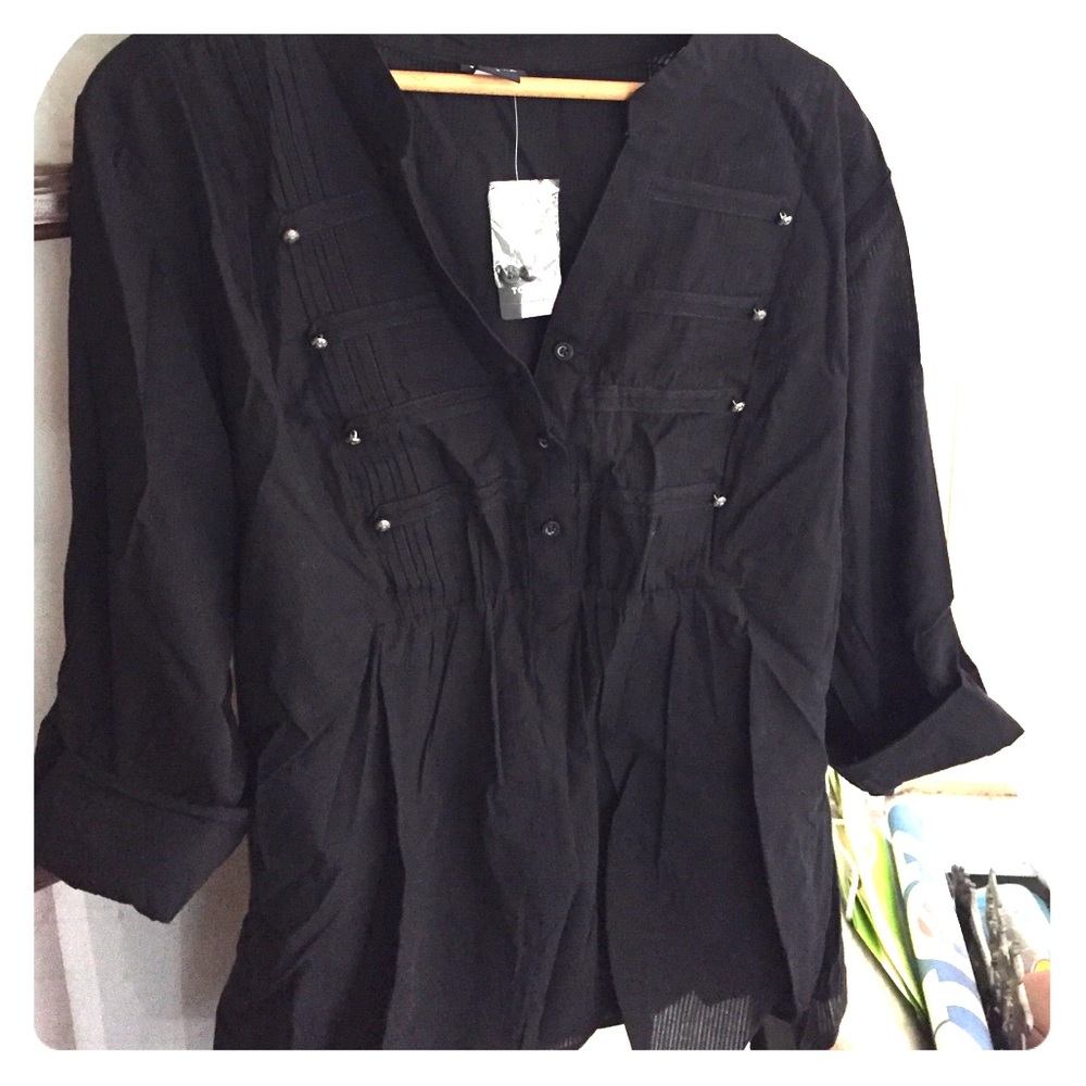 Torrid military style tunic