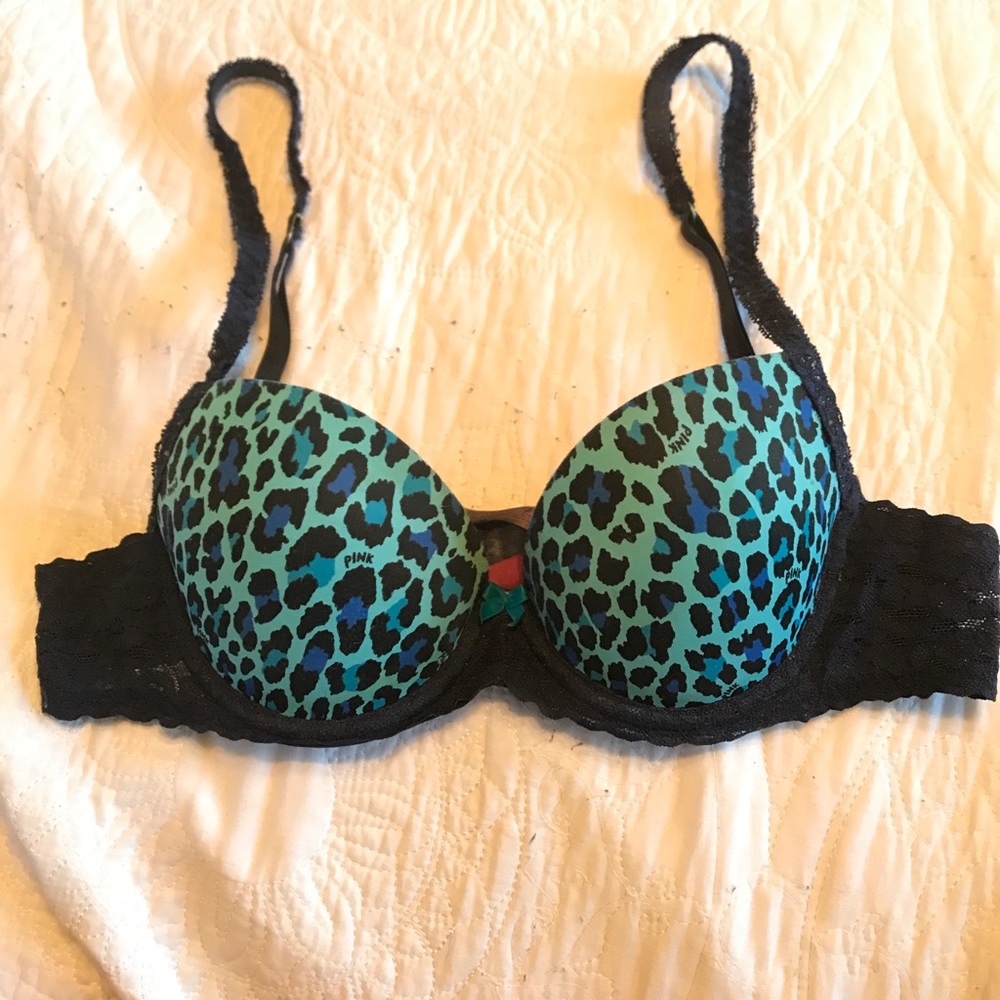 VS PINK push up demi bra