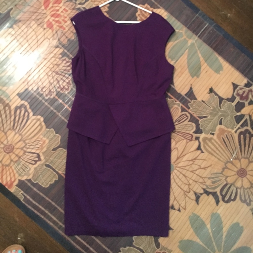 Ted Baker Purple dress sz 5 (14-16)