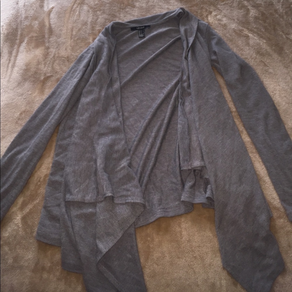 Waterfall cardigan