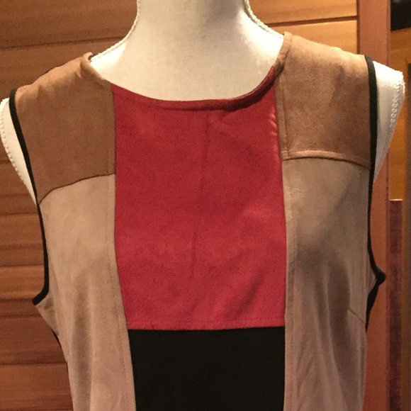 NWT  Colorblock Dress - Picture 3 of 7