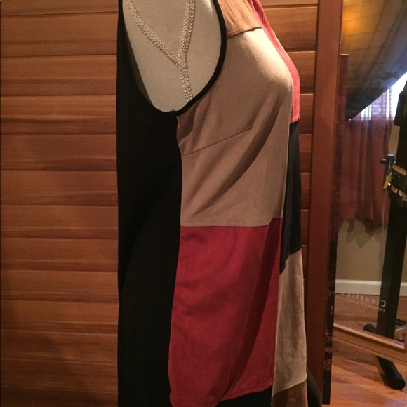 NWT  Colorblock Dress - Picture 2 of 7