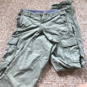 Banana Republic Cotton Poplin Lightweight Cargo