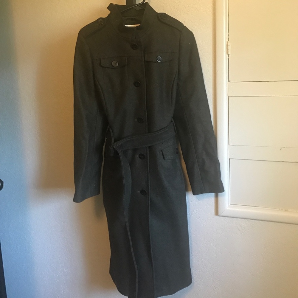 Beautiful olive green Banana Republic Wool Coat