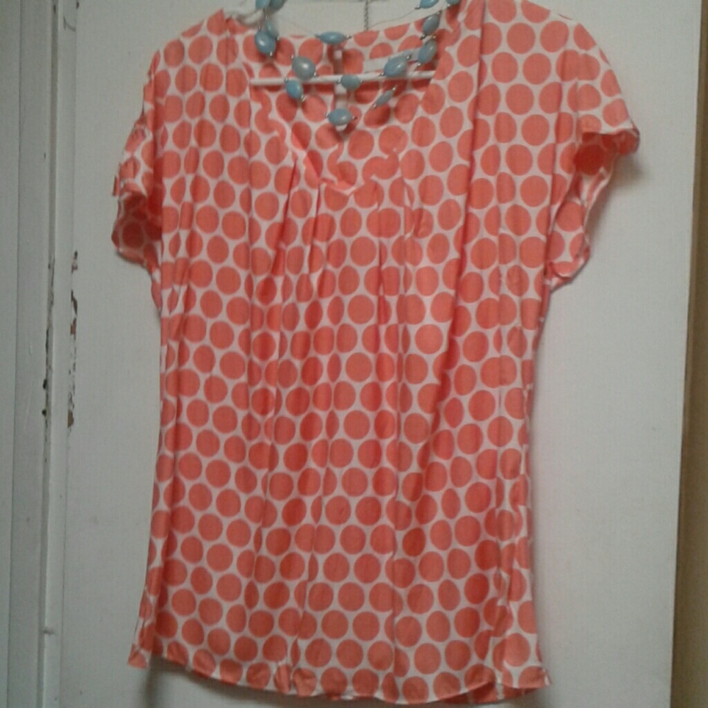 Silk polka dot Boden shirt