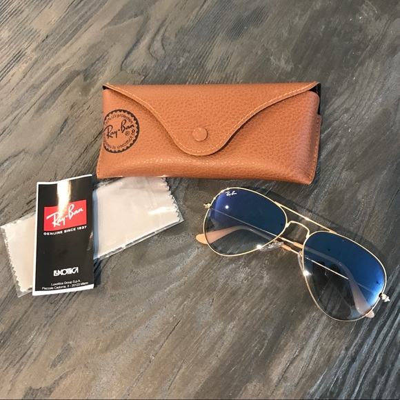 NWOT Ray-Ban Aviators - Picture 1 of 7