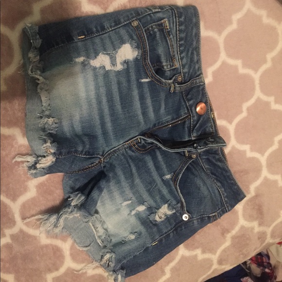 AEO Super Stretch jean shorts - Picture 1 of 3