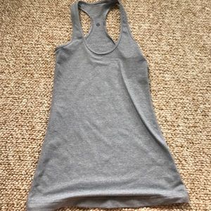 Lululemon Grey Wicking Reversible Tank