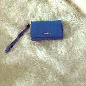 Blue Wristlet