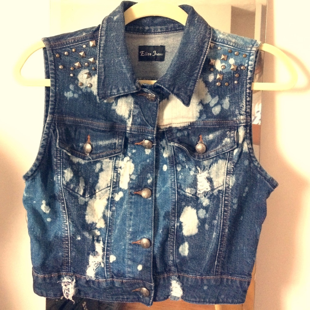 Denim vest