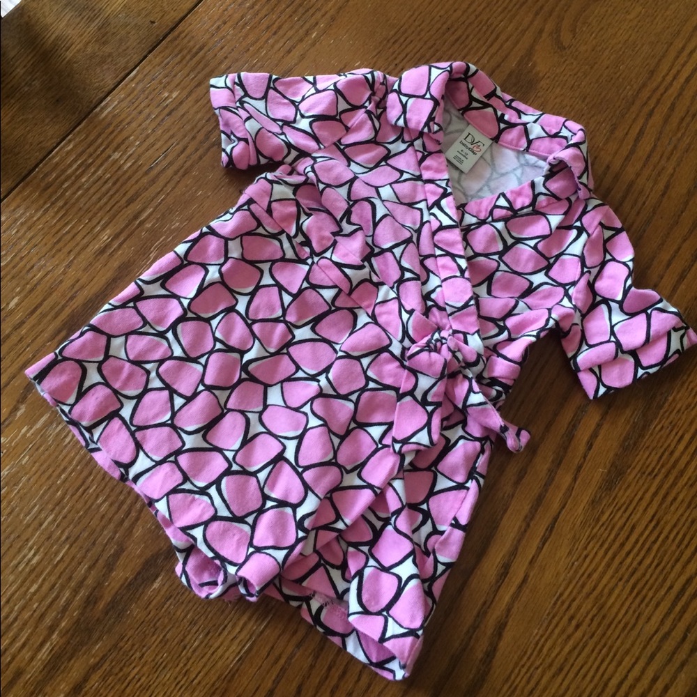 DVF Baby Gap 6-12mo girls wrap-a-round romper
