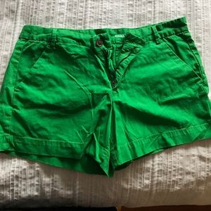 Green GAP shorts