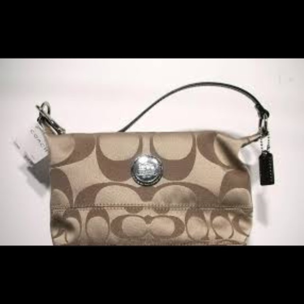 Authentic Coach Canvas Hobo