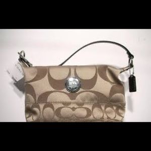 Authentic Coach Canvas Hobo