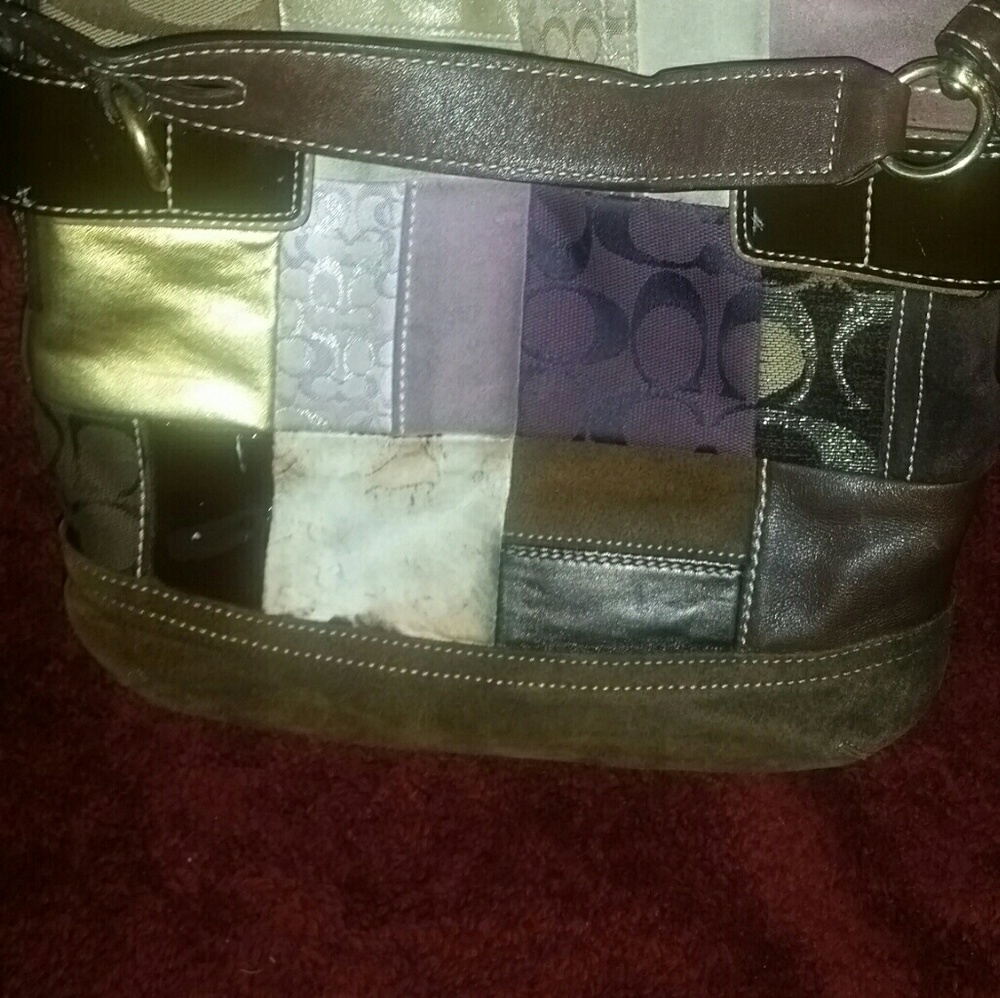 Coach Patchwork Shoulder Bag - image 4
