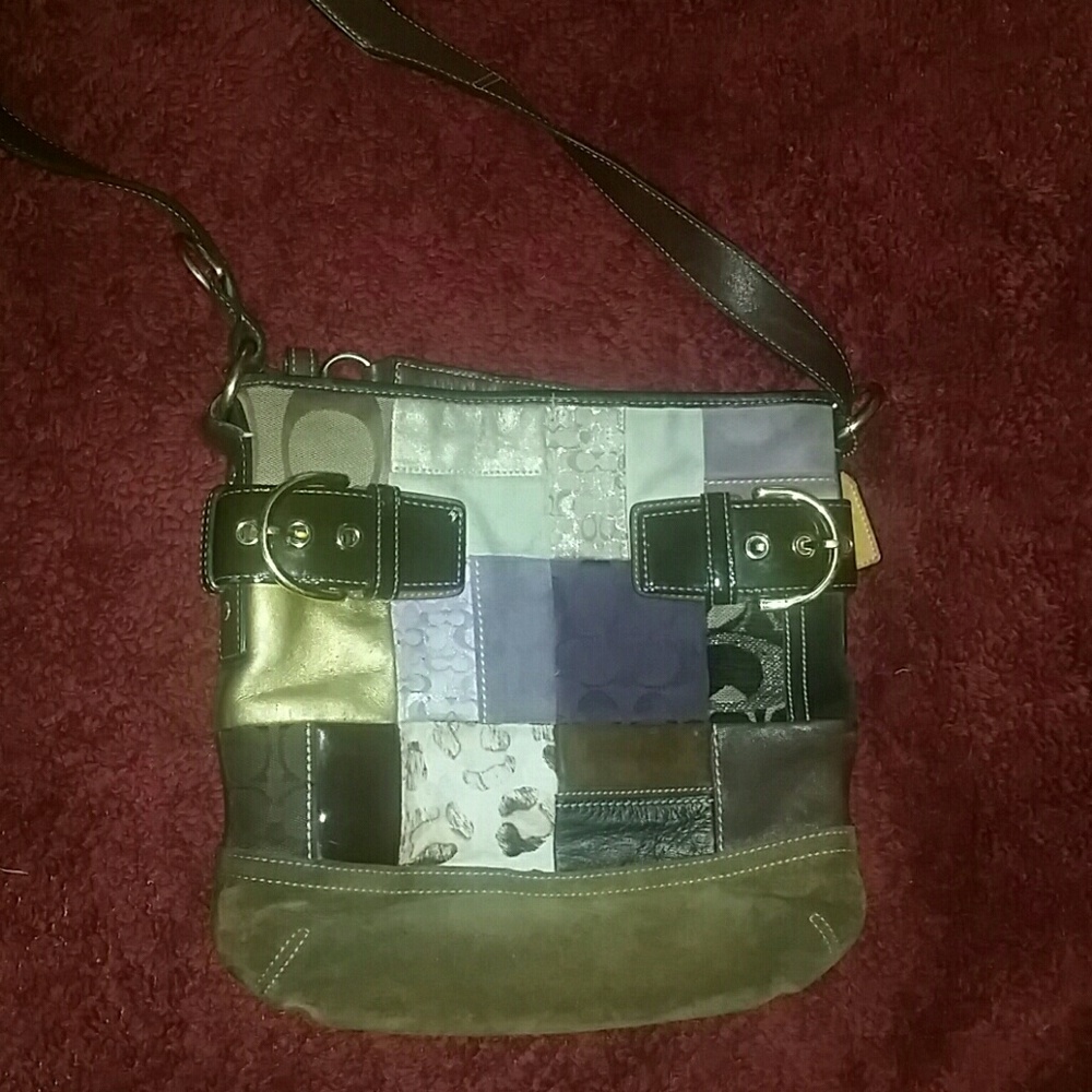 Coach Patchwork Shoulder Bag - image 5