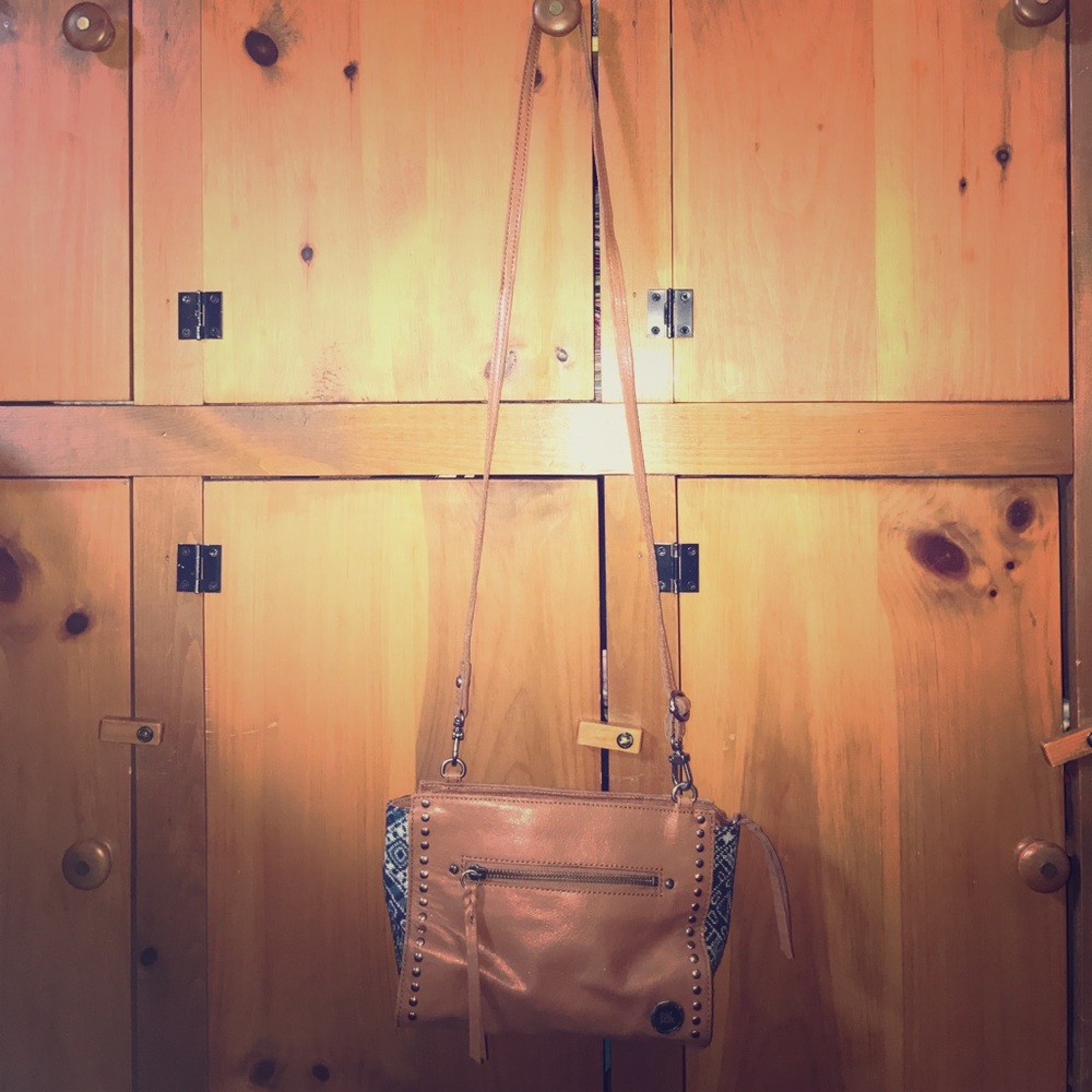 The Sak Brown Leather Crossbody