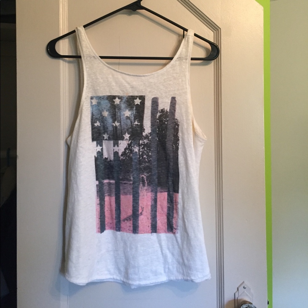 American Flag Tank Top
