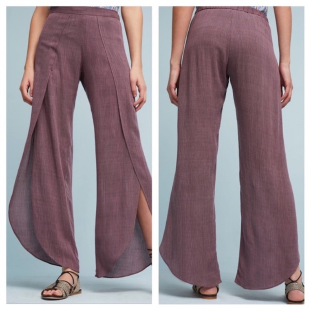 NWT Anthropologie Gauze Tulip Pants