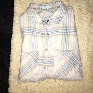 Light blue Flannel