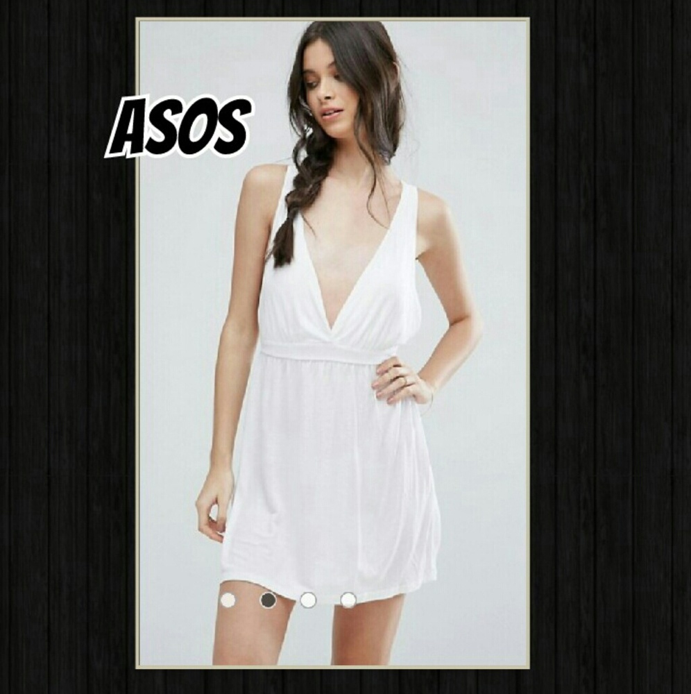 Asos laid back beach wedding style dress