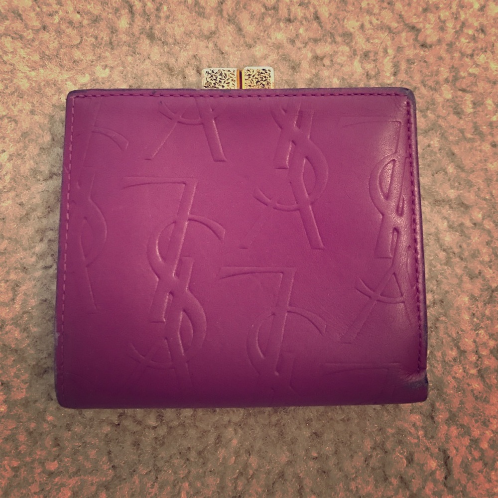 Vintage YSL wallet