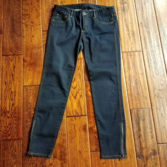 Armani Exchange Denim - Armani exchange skimny jean with ankle zip