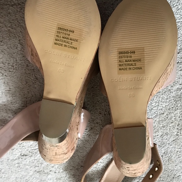VICTORIA SECRET COLIN STUART CORK PLATFORM SANDAL - Picture 4 of 7