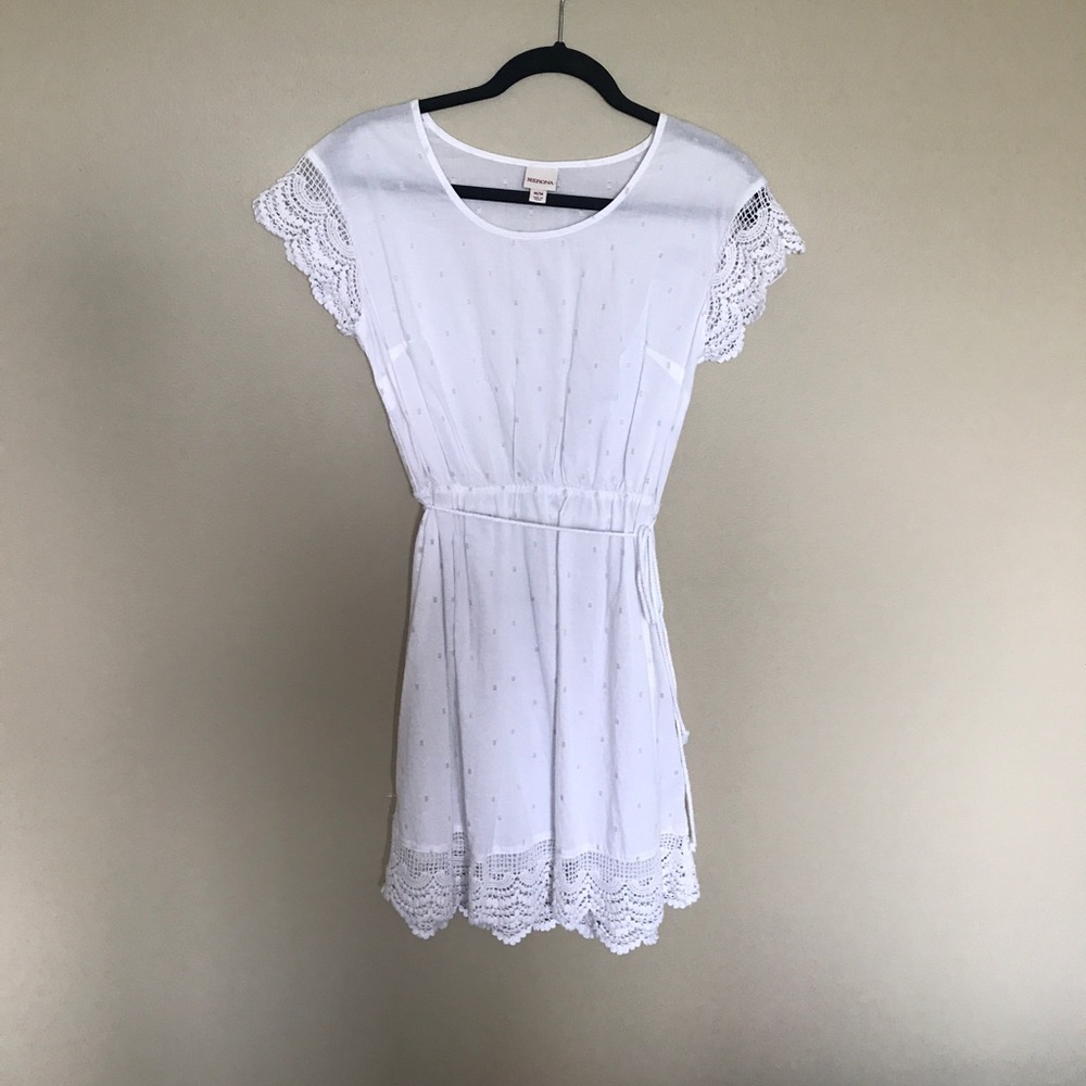 White Merona Cotton Dress