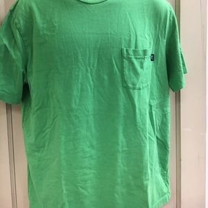 Kelly Green Short Sleeve One Pocket Tee Sz m