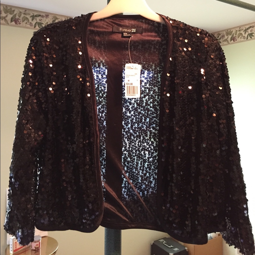 Brand new sequenced sweater