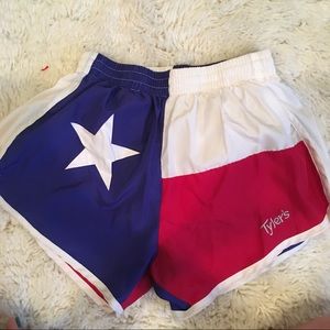 Texas flag shorts