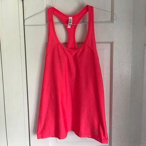 NWOT UNDER ARMOUR hot pink tank top