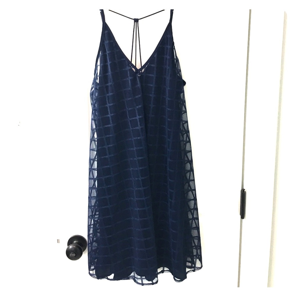 NEW navy blue dress (two pieces)