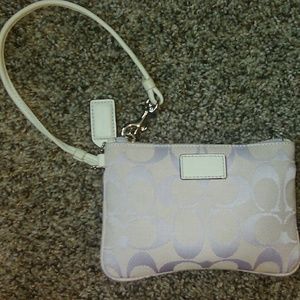 Coach wristlet