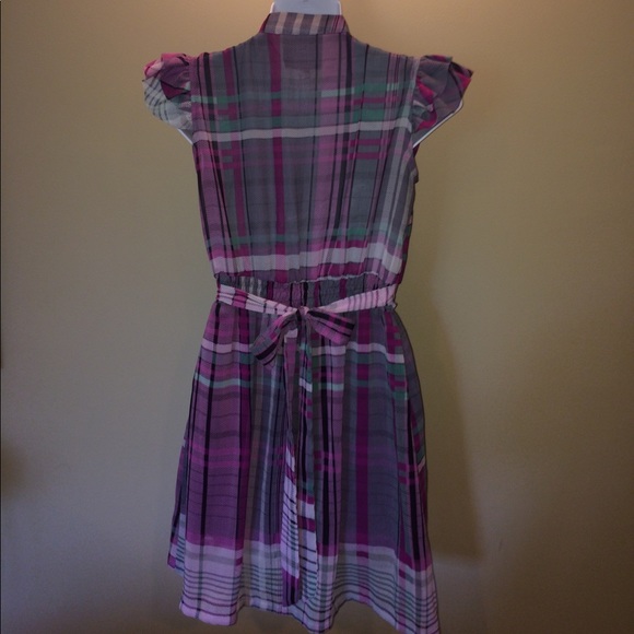 Romeo & Juliet Couture Plaid Ruffle Dress - Picture 4 of 7