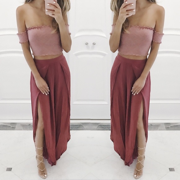 SOLD OUT ❌ Hampton Slit Pants - Picture 5 of 6