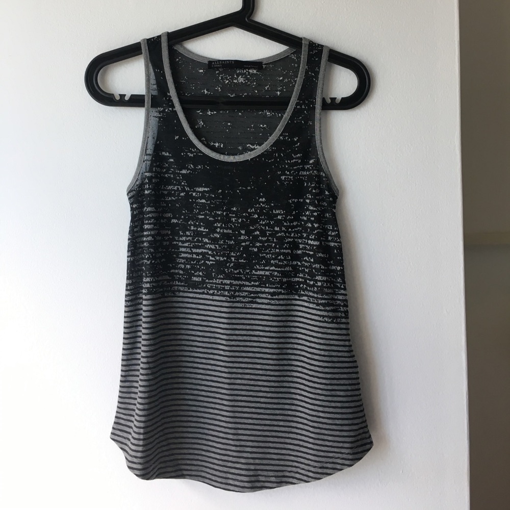 ALLSAINTS Sheer Tank Top