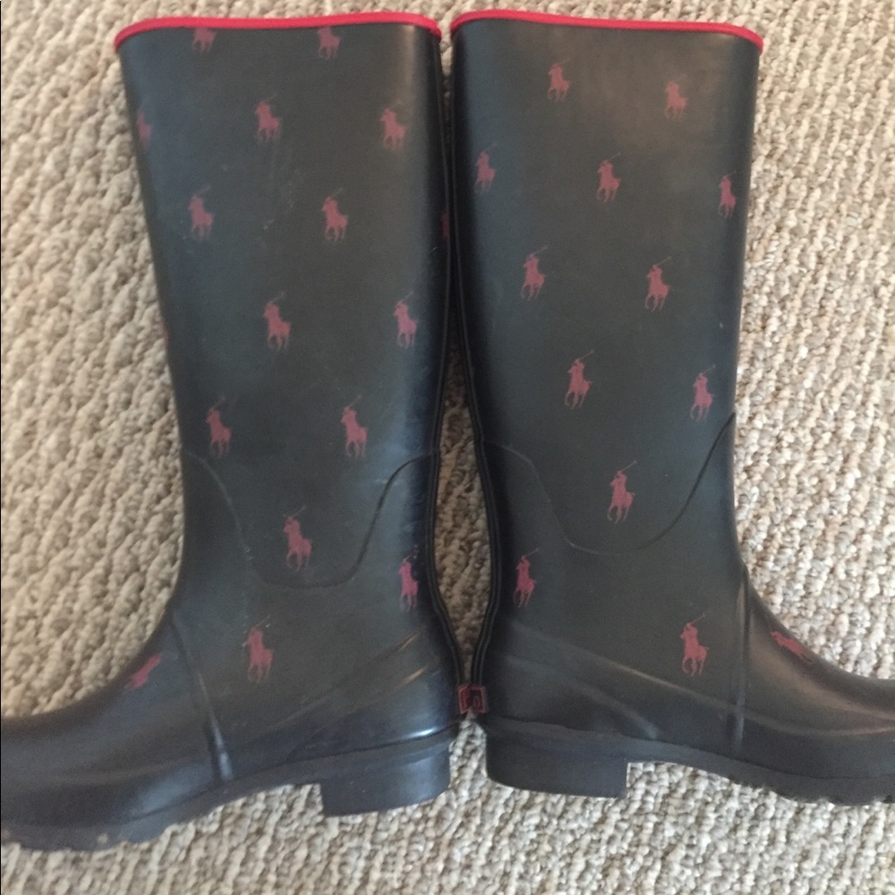 Ralph Lauren Polo Rain Boots