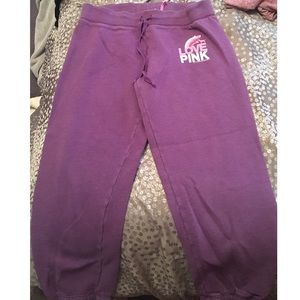 PINK Capri sweatpants