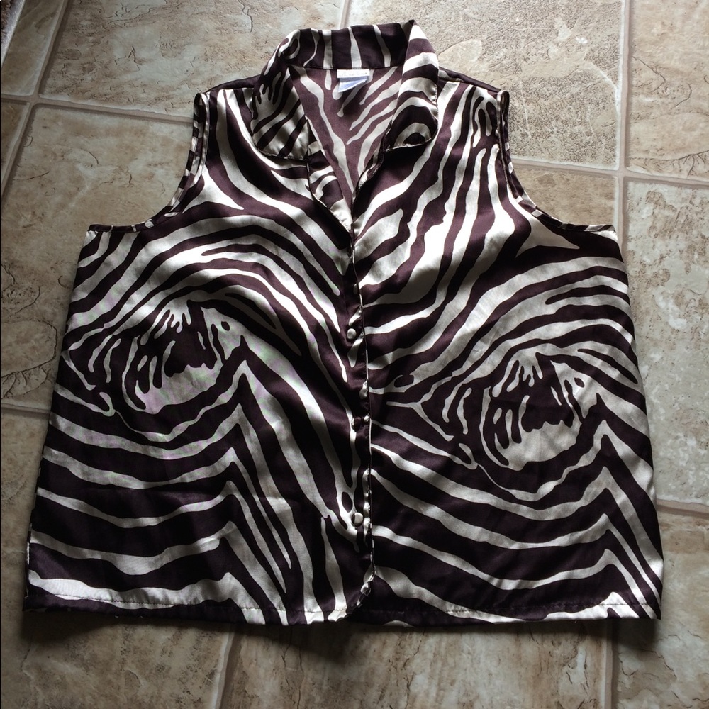 Secret Treasures Sleeveless Blouse